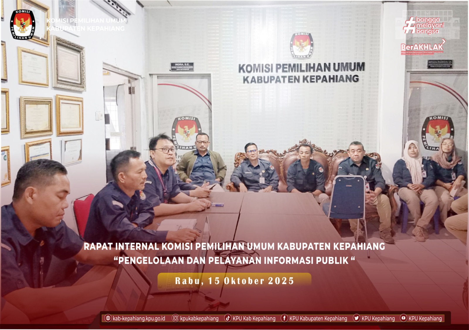 Rapat Pengelolaan dan pelayanan informasi publik